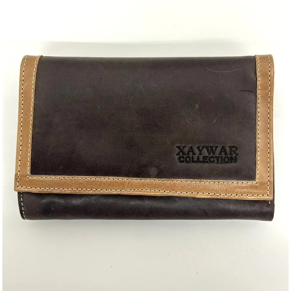 Brown XAYWAR COLLECTION Wallet Cluch Ladies Card Holder WALLET